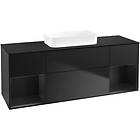 Villeroy & Boch Tvättställsskåp Finion med Två Hyllor och Bänkskiva för Fristående F742PDPD
