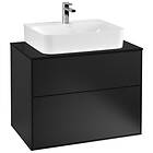 Villeroy & Boch Tvättställsskåp Finion med 2 Lådor och Bänkskiva för Centrerat F09200PD