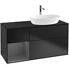 Villeroy & Boch Tvättställsskåp Finion med 3 Lådor Hylla och Bänkskiva för Ocentrerat från Artis Collaro G802GKPD