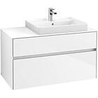 Villeroy & Boch Tvättställsskåp Collaro 100 cm med 2 Lådor för Ovanpåliggande C0