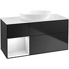 Villeroy & Boch Tvättställsskåp Finion med 3 Lådor Hylla och Bänkskiva för Fristående från Artis Collaro FA61MTPD