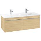 Villeroy & Boch Tvättställsskåp Venticello 115 cm med 2 Lådor för Centrerat Skåpstvättställ A93801VJ
