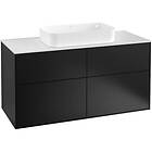 Villeroy & Boch Tvättställsskåp Finion med 4 Lådor och Bänkskiva för Fristående F26100PD