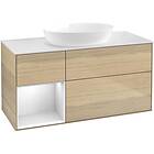 Villeroy & Boch Tvättställsskåp Finion med 3 Lådor Hylla och Bänkskiva för Fristående från Artis Collaro FA61MTPC