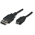 Manhattan Hi-Speed USB A - USB Micro-B 2.0 1.8m