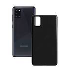Contact Mobilfodral Samsung Galaxy A31 Silk TPU Svart