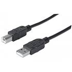 Manhattan Hi-Speed USB A - USB B 2.0 1m