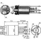 Magneti Marelli Solenoid, startmotor 940113050460