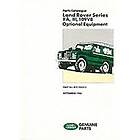 Brooklands Books Ltd: Land Rover Series IIA, III and 109V8 Optional Equipment
