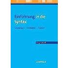 Jurgen Pafel: Einfuhrung in die Syntax