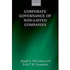 Joseph A McCahery: Corporate Governance of Non-Listed Companies