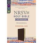 Zondervan: NRSVue, Holy Bible with Apocrypha, Personal Size, Leathersoft, Brown, Comfort Print