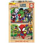 Educa Pussel: Marvel Spidey & His Amazing Friends 2 x 25 Bitar