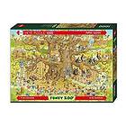 Heye Pussel: Monkey Habitat 1000 Bitar