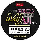 Hart Mj Aji 150 M Braided Line Lila 0,085 mm