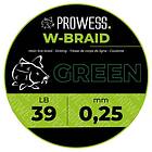 Prowess W Braided Line 1000 M Grönt 0,350 mm