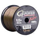 Gamakatsu G-power Braided Line 2000 M Grönt 0.120 mm