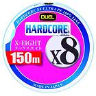 Duel Hardcore X8 Braided Line 150 M Rosa 20 Lbs