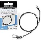 Zebco Trophy Steel Trace 7 X7 Expert Steel Line 12kg Silver 50 cm