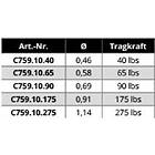 VMC Seafighter C759 Steel Line 10 M Silver 0,910 mm