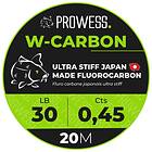 Prowess W-carbon 20 M Line Durchsichtig 0,600 mm