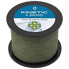 Kinetic Cyber 4 Braided Line 1200 M Grönt 0,300 mm