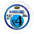 Duel Hardcore X4 Braided Line 300 M Vit 25 Lbs