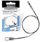 Zebco Trophy Steel Trace 7 X7 Expert Steel Line 6kg Silver 30 cm