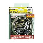 Duel Super X-wire 8 Braided Line 300 M Grönt 0,340 mm