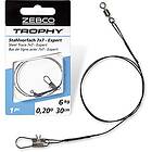 Zebco Trophy Steel Trace 7 X7 Expert Steel Line 12kg Silver 30 cm