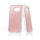 Mobiltelefonskal för Samsung Galaxy S6 detaljhandelsförpackning glitter rosa