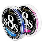 Seaspin S8s X8 Braided Line 150 M Blå,Rosa 0.130 mm