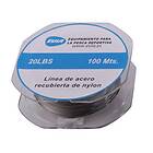 Evia Steel&nylon Cable 100 M Line Grå 0,750 mm