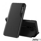 Eco Läderfodral väska elegant bookcase med kickstand för Xiaomi Redmi Note 8 Pro Svart