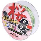 Sakura Sensibraid 8x 300 M Guld 0.120 mm