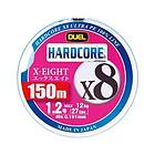 Duel Hardcore X8 Braided Line 150 M Rosa 27 Lbs