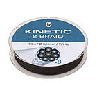 Kinetic Cyber 8 Braided Line 150 M Svart 0,350 mm