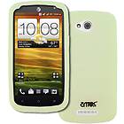 Flexible Silicone Skin Glow in the Dark Green Case väska skal for HTC One VX