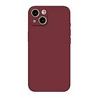 Cileen iPhone 13 Case, Drop, Skidproof, Soft Abrasive TPU Plastic, Slim Case (Red Wine)