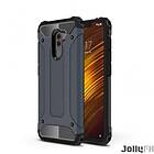 Hybrid Armor Case Tufft Robust Skal till Xiaomi Pocophone F1 Blå