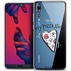 Caseink fodral för P20 Pro (6,1) fodral [kristallgel HD mönster kollektion kärlek alla hjärtans dag design min pizza slice mjuk ultratunn tr