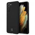 Mercedes Silikon Line Hardcase Galaxy S21 5G Svart MEHCS21SSILBK