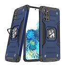 Ring Armor Case Kickstand Tough Robust skal till Samsung Galaxy S20 Plus Blå