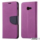 Fancy Case Flip Book Cover Wallet Väska med Stativ Funktion för Sony Xperia XZ2 Lila