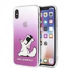 hårddisk Choupette Fun KLHCPXCFNRCPI iPhone X / XS Rosa