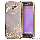 Bloomy Väska Stylish TPU Gel Case Blommlock Samsung Galaxy A5 2017 A520 Guld