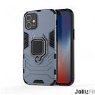 JollyFX Armor Case Kickstand Tufft robust skal till iPhone 12 Mini Blå