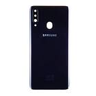 Galaxy A20s Batterilucka Blå (Service Pack)