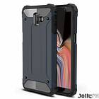 Hybrid Armor Case Tufft Robust Skal till Samsung Galaxy J6 Plus 2018 J610 Blå