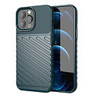 Thunder -fodral Flexibelt tufft robust TPU -fodral för iPhone 13 Pro Max Grönt